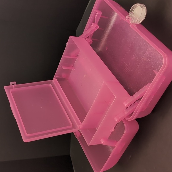 Caboodles Pink Sparkle On The Go Girl Travel Makeup Case . - Picture 6 of 11